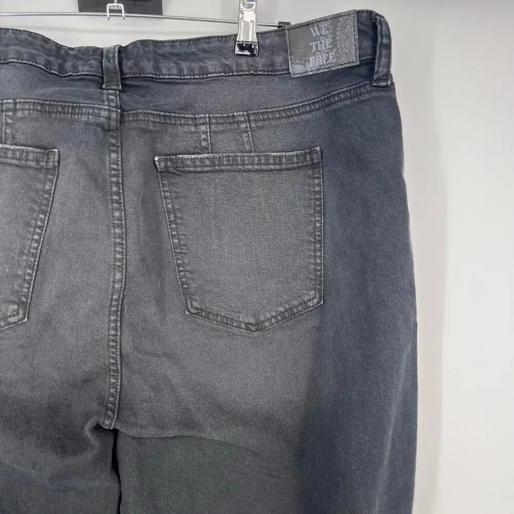 Free People x We the Free CRVY Vintage High-Rise Flare Jeans Sz 35S